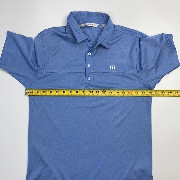 Travis Mathew Blue Polo Shirt - Picture 7 of 9